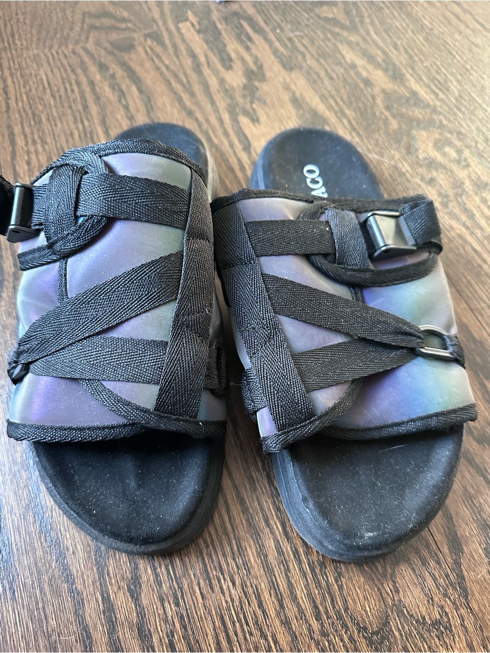 Draco Slides Sandals with Adjustable Straps